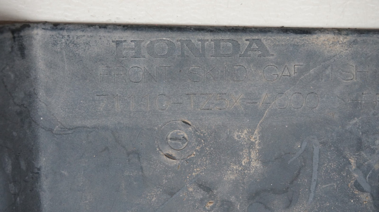 2017-2020 ACURA MDX FRONT BUMPER COVER LOWER VALANCE PANEL 71110-TZ5X-A000 OEM