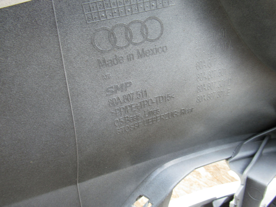 2017 2018 AUDI Q5 REAR BUMPER COVER OEM