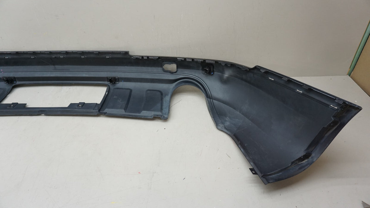 2010-2015 AUDI Q7 REAR LOWER BUMPER COVER PANEL W/ SENSOR HOLE OEM 4L0807521AH
