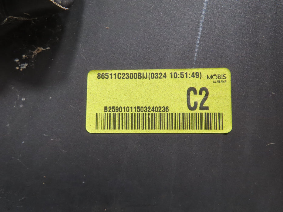 2015-2017 HYUNDAI SONATA 4DR SEDAN SPORT FRONT BUMPER COVER OEM 86511-C2300