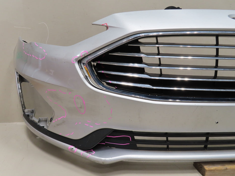 2019-2020 FORD FUSION FRONT BUMPER COVER PANEL W/ GRILLE GRILL OEM KS73-17757-A