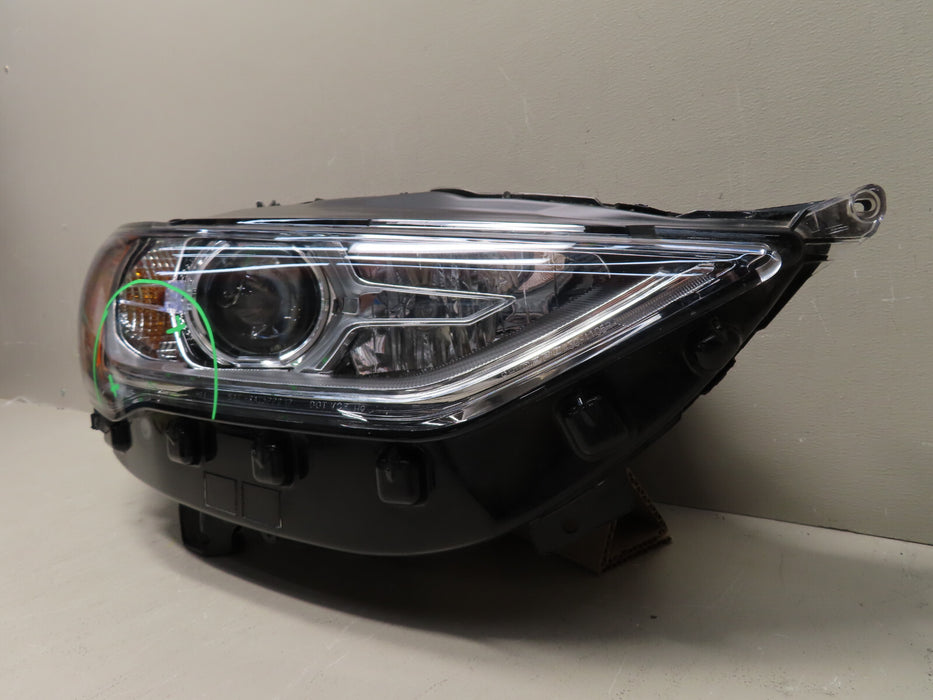 2017-2020 FORD FUSION RH RIGHT HALOGEN DEPO HEADLIGHT LAMP