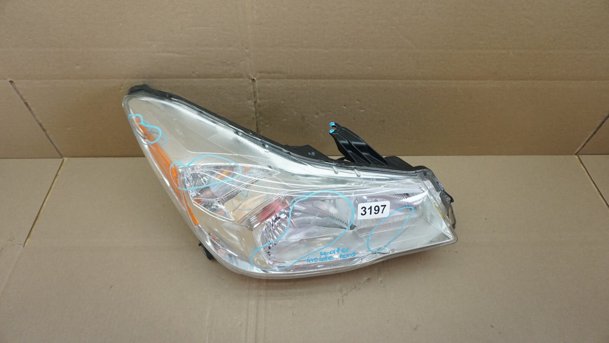 2014-2016 SUBARU FORESTER RIGHT PASSENGER SIDE HEADLIGHT HALOGEN LAMP LIGHT OEM