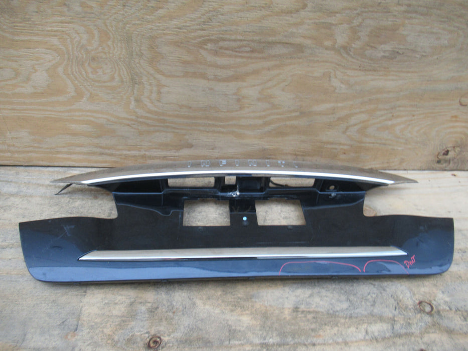 2017 2018 2019 INFINITI QX70 REAR TRUNK LID TRIM PANEL MOLDING OEM