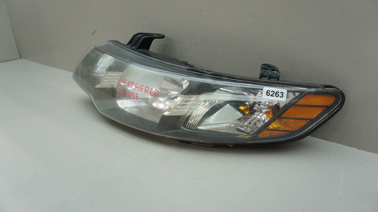 2010-2013 KIA FORTE FRONT LEFT DRIVERS SIDE HEADLIGHT HALOGEN OEM 10 11 12 13