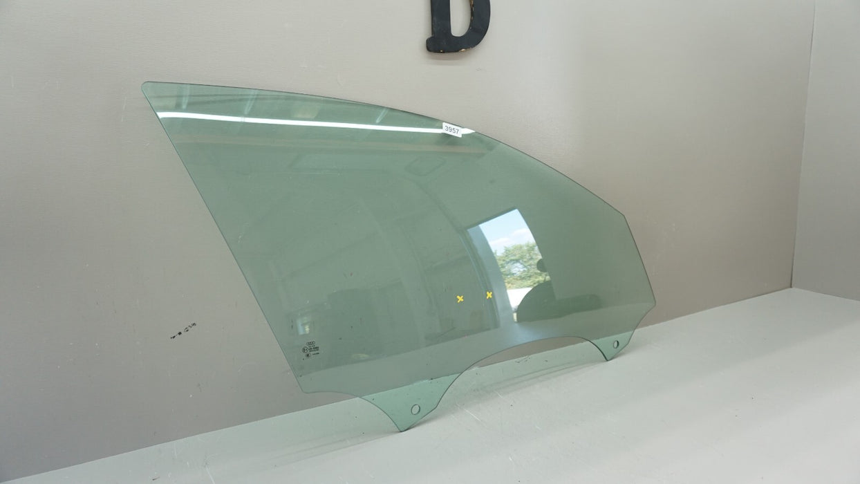2012-2018 AUDI A7 FRONT RIGHT PASSENGER SIDE DOOR GLASS WINDOW OEM 43R-00083