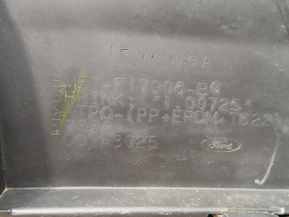 2012 2013 2014 FORD FOCUS SEDAN REAR BUMPER COVER OEM BM51F17906