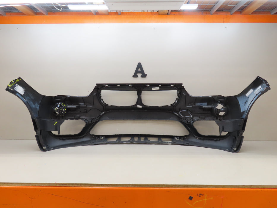 2016-2019 BMW X1 FRONT BUMPER COVER W/VALANCE W/ FOG LIGHT LEFT SIDE OEM