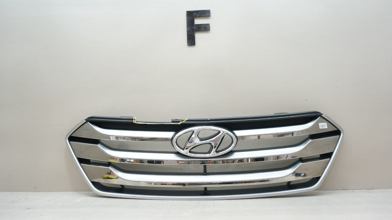 2013-2015 HYUNDAI SANTA FE FRONT BUMPER RADIATOR GRILLE OEM 86351-2W000
