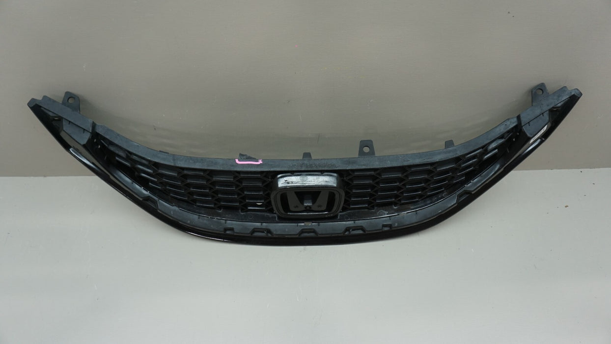 2013-2015 HONDA CIVIC FRONT MAIN UPPER GRILLE HDG055 AFTERMARKET 13 14 15