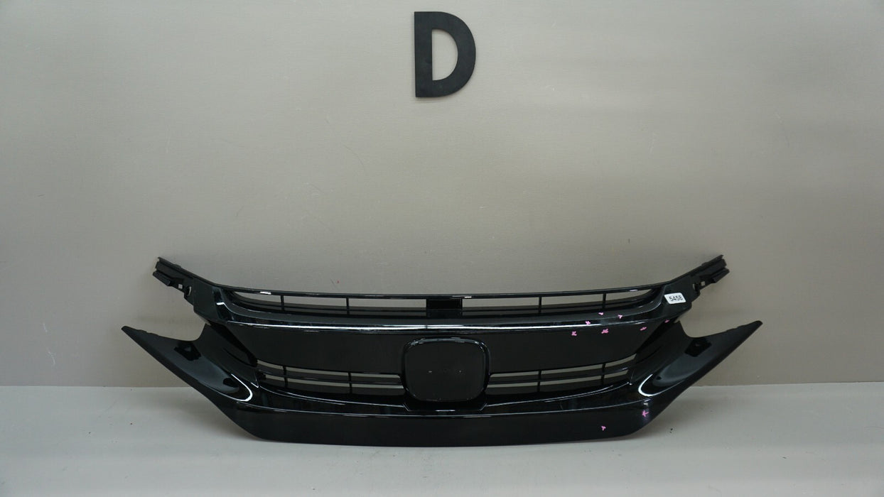 2016-2018 HONDA CIVIC SEDAN FRONT UPPER BUMPER RADIATOR GRILLE GRILL AFTERMARKET