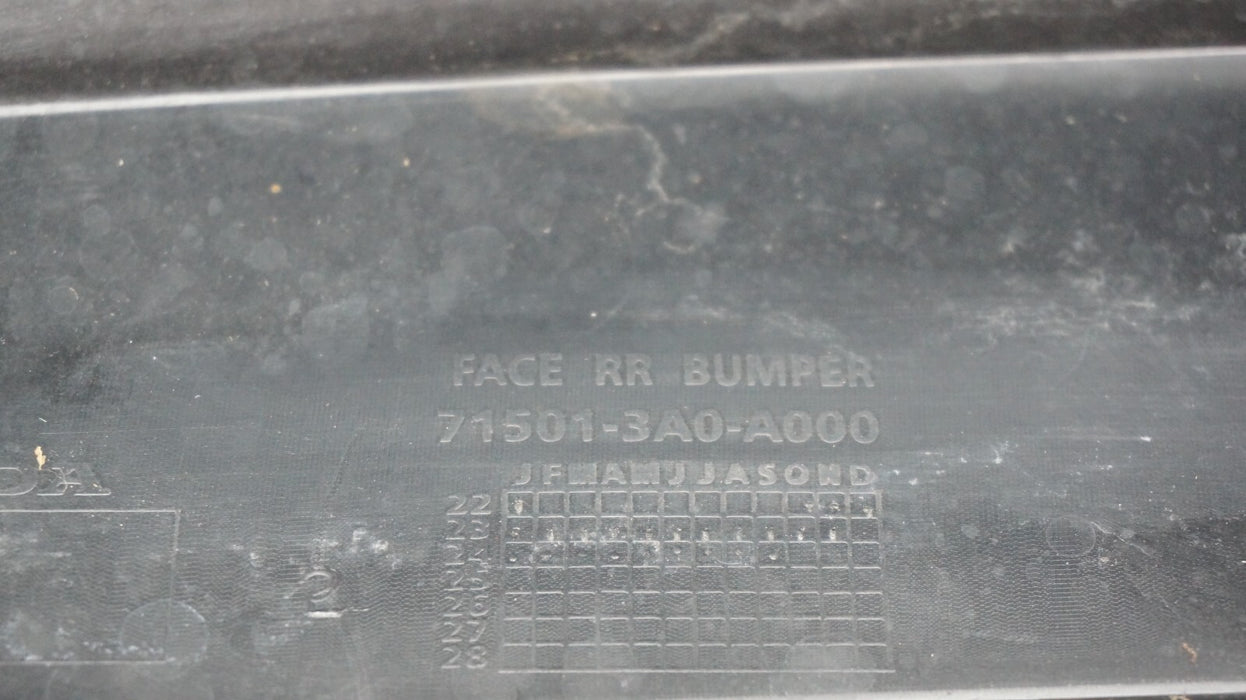 2023-2024 HONDA CR-V CRV REAR LOWER BUMPER COVER PANEL OEM 71501-3A0-A000