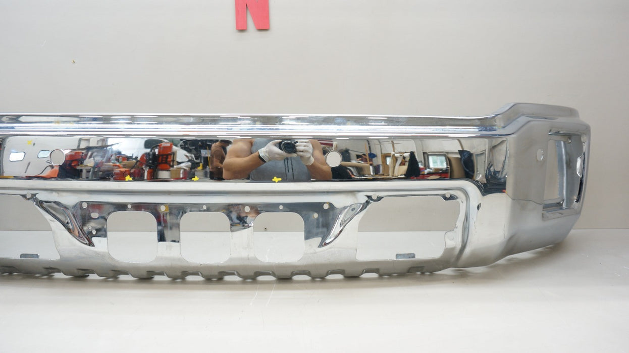 2014-2015 CHEVROLET SILVERADO 1500 FRONT METAL BUMPER COVER AFTERMARKET CAPA