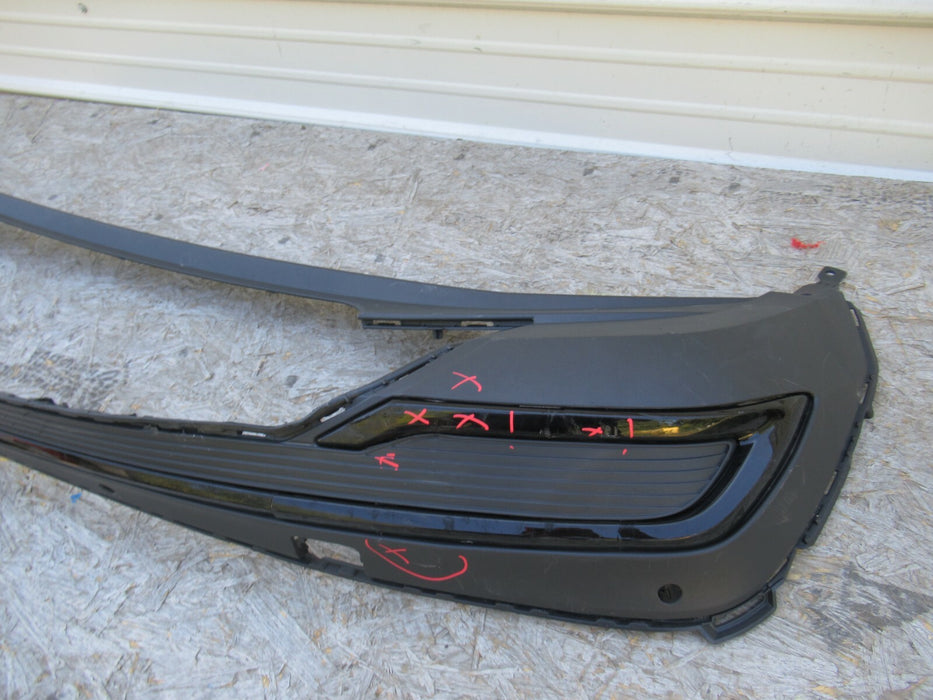 2017-2019 AUDI Q7 REAR LOWER BUMPER COVER PANEL VALANCE DIFFUSER FACTORY OEM
