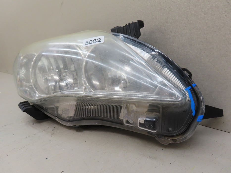 2011-2013 TOYOTA COROLLA FRONT RIGHT PASSENGER SIDE HEADLIGHT LAMP HALOGEN OEM