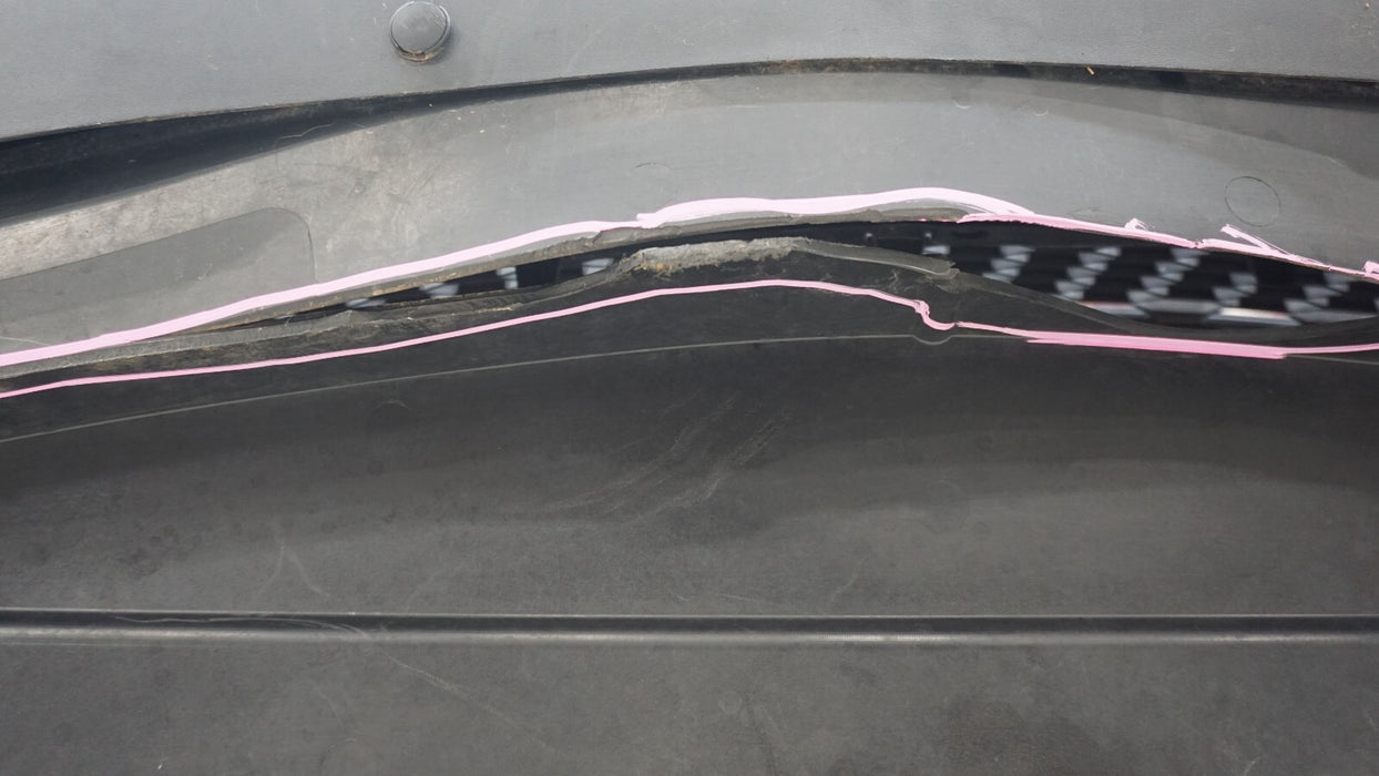 2013-2017 DODGE JOURNEY SE FRONT BUMPER COVER W/ GRILLE GRILL OEM 1RM50TRMAB