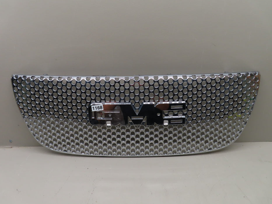 2008-2013 GMC YUKON FRONT BUMPER UPPER RADIATOR GRILLE GRILL CHROME OEM