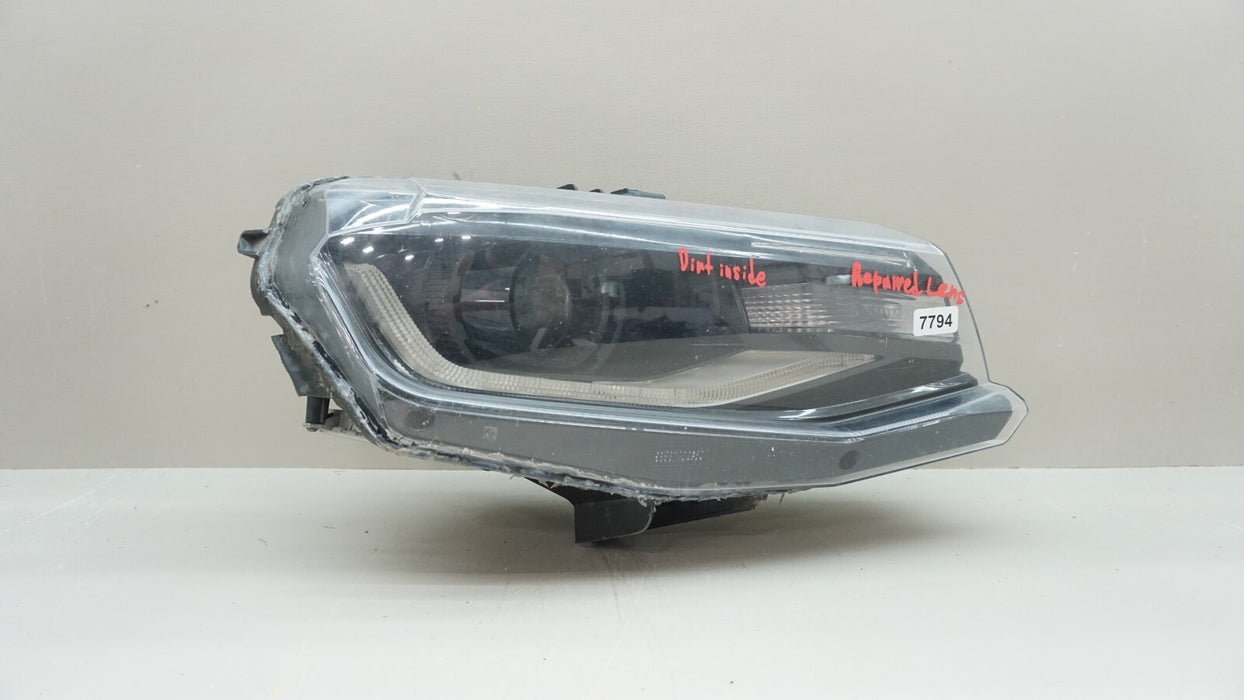 2016-2018 CHEVROLET CAMARO FRONT RH RIGHT PASSENGER SIDE XENON HEADLIGHT OEM