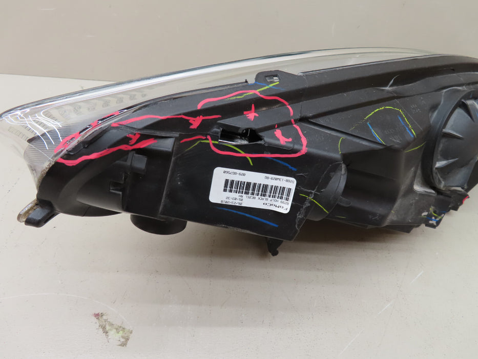 2014-2018 FORD FIESTA FRONT RIGHT PASSENGER RH SIDE HALOGEN HEADLIGHT OEM