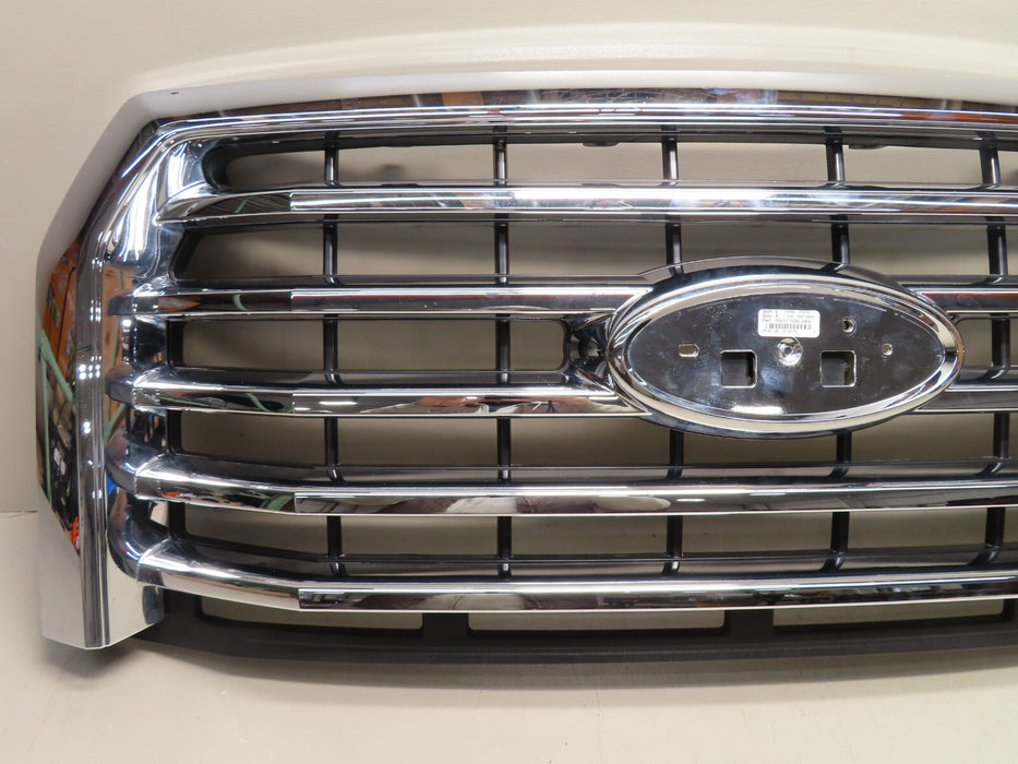 2015-2017 FORD F-150 XLT FRONT GRILLE GRILL  FD217 1C00 CA00 OEM