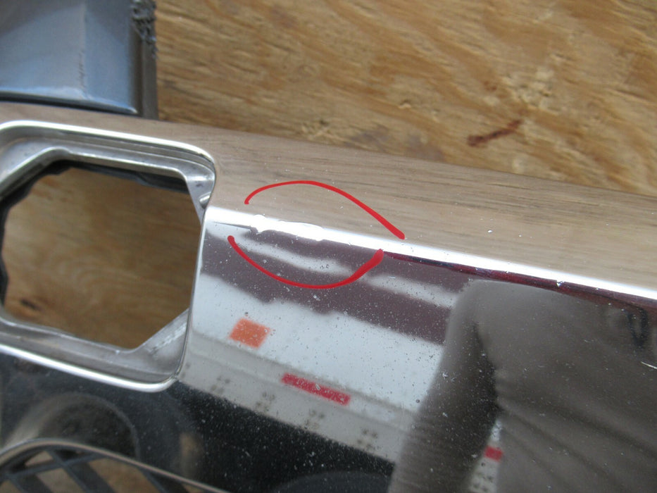2012 - 2015 MERCEDES W166 ML350 ML550 FRONT BUMPER LOWER VALANCE CHROME OEM