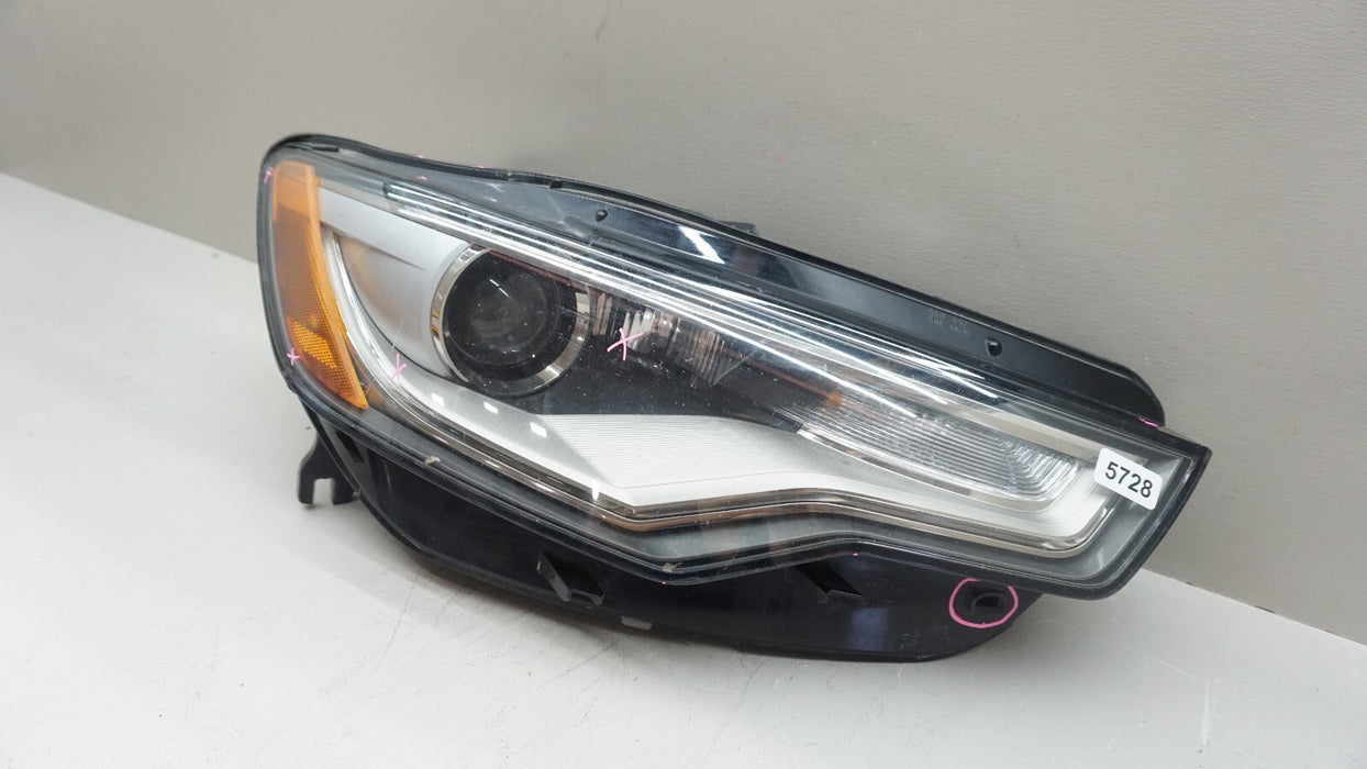 2016-2018 AUDI A6 FRONT RH RIGHT PASSENGER SIDE XENON HEADLIGHT OEM