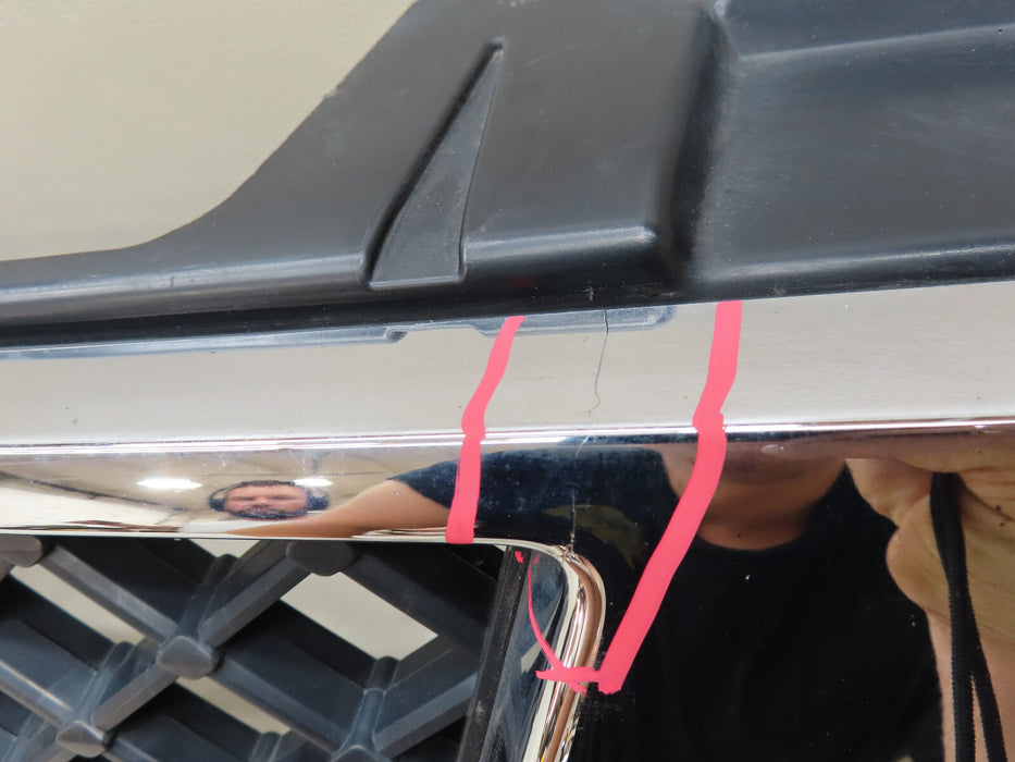 2009-2017 NISSAN FRONTIER FRONT UPPER RADIATOR GRILLE GRILL OEM, P#62310-ZL00B