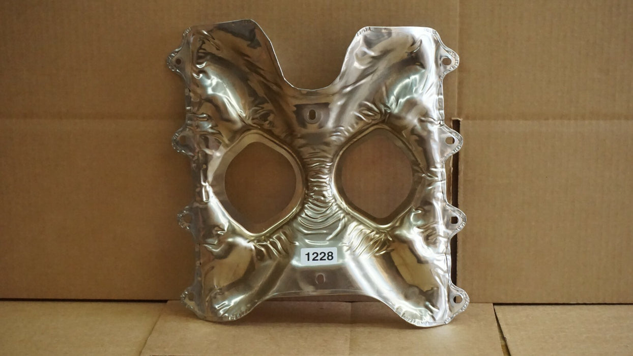 2016-2020 MERCEDES C63 AMG W205 4.0L V8 M177 EXHAUST MANIFOLD HEAT SHILED OEM