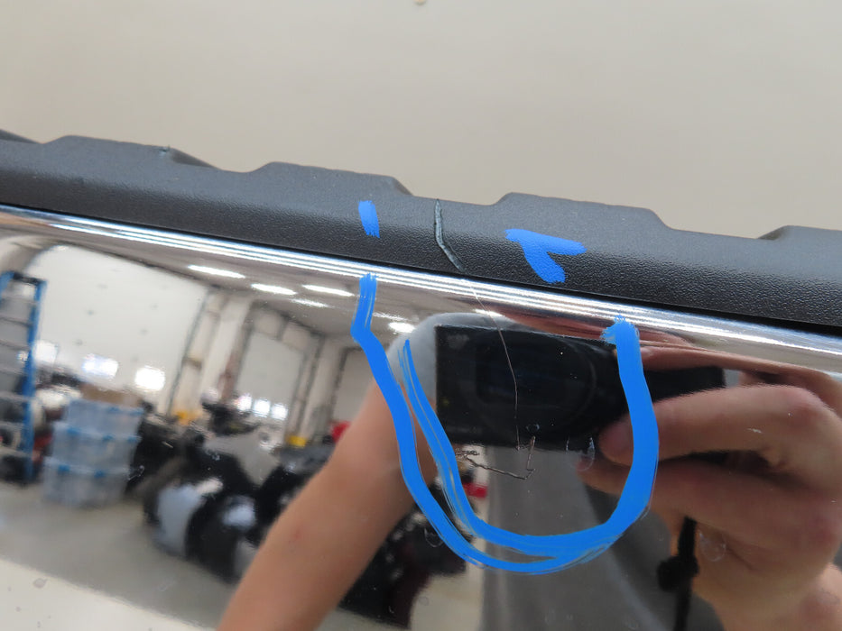 2019-2023 CHEVROLET SILVERADO/GMC SIERRA 1500 REAR METAL BUMPER OEM