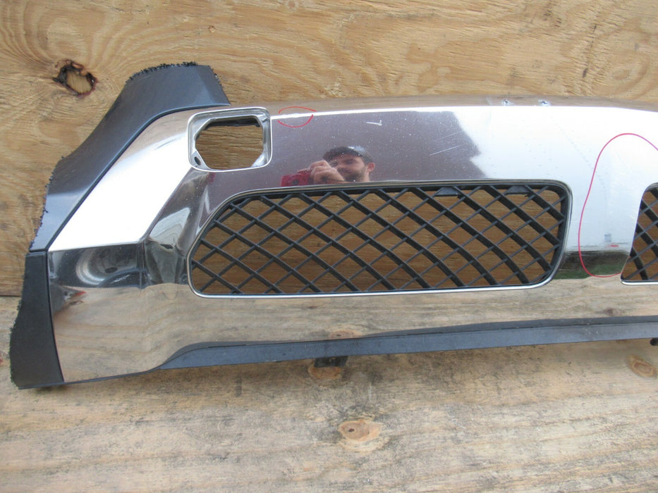 2012 - 2015 MERCEDES W166 ML350 ML550 FRONT BUMPER LOWER VALANCE CHROME OEM