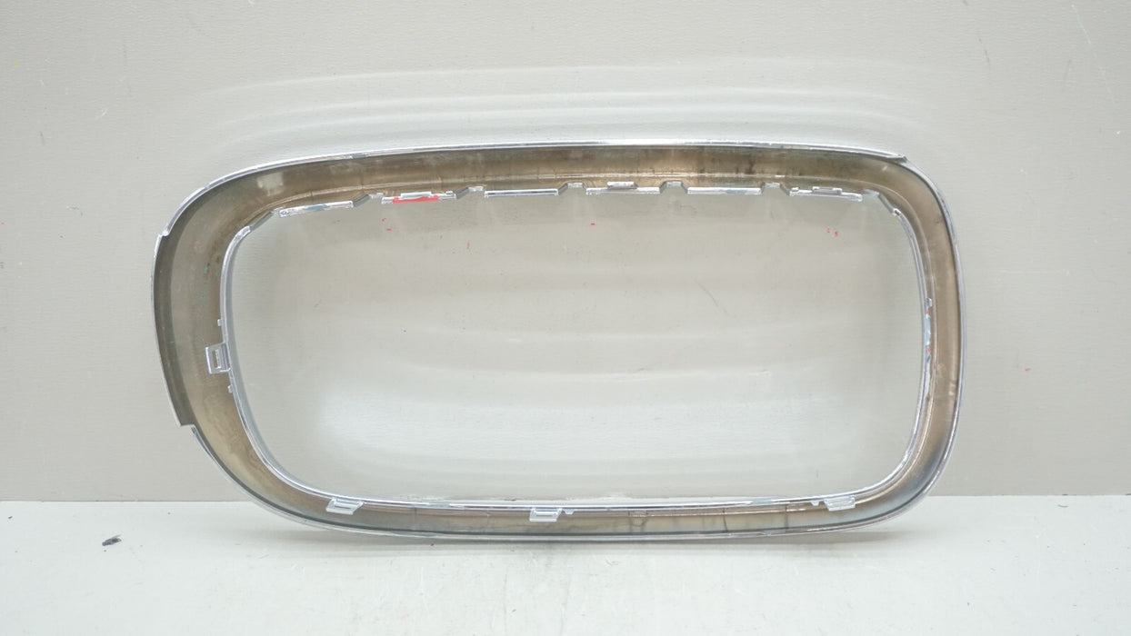 2014-2018 BMW X5 X6 FRONT LH GRILLE CHROME SURROUND TRIM 5111 7308660 OEM