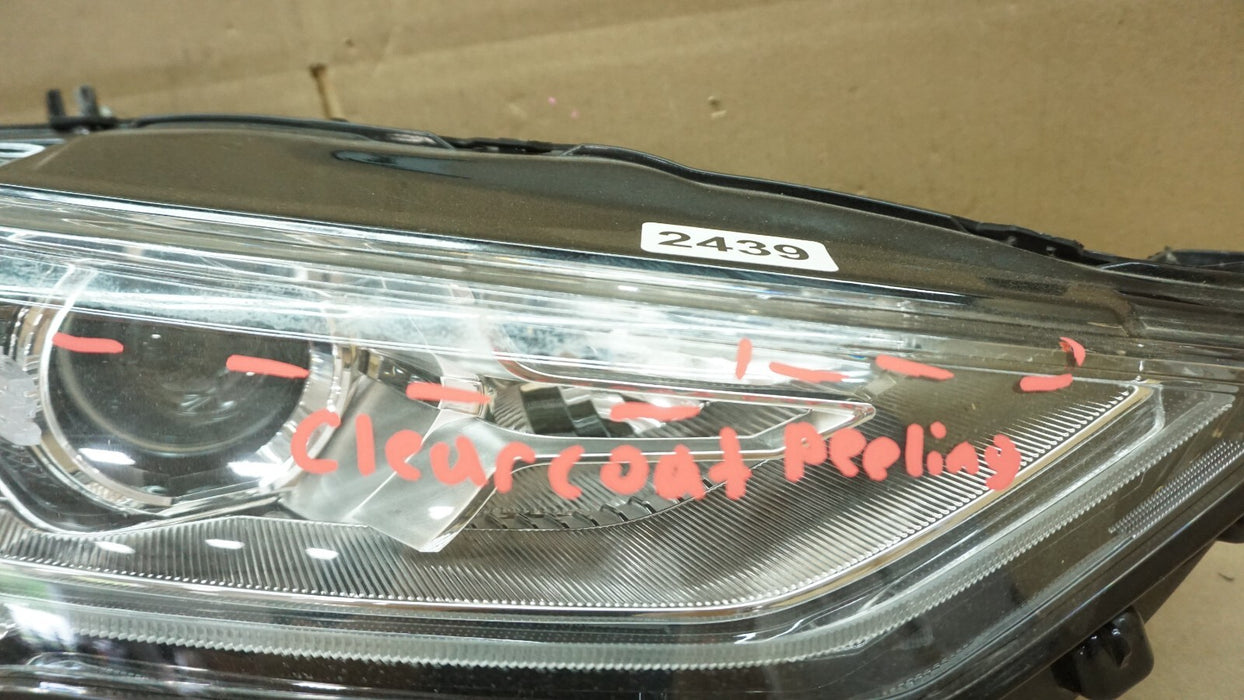 2017-2020 FORD FUSION FRONT RIGHT PASSENGER SIDE HEADLIGHT HALOGEN OEM