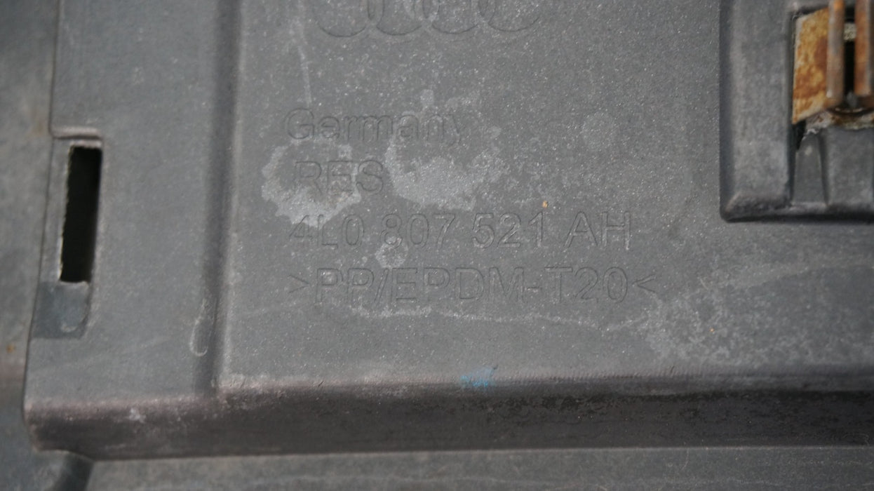 2010-2015 AUDI Q7 REAR LOWER BUMPER COVER PANEL OEM 4L0807521AH