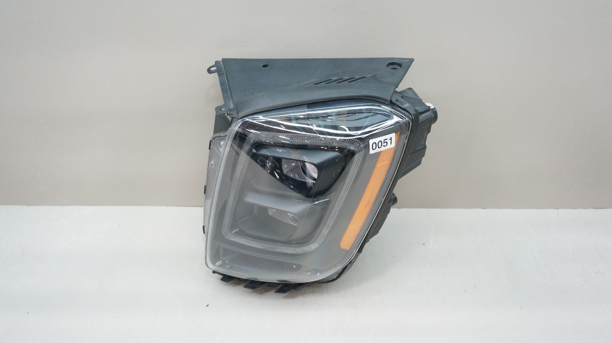 2020-2022 KIA TELLURIDE FRONT LEFT DRIVER SIDE LED BLACK HEADLIGHT OEM 92101-S9