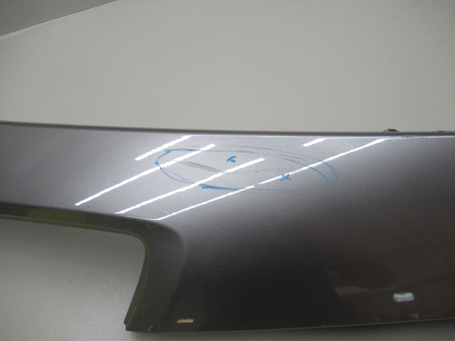 2016-2020 KIA SORENTO REAR TRUNK TAILGATE UPPER FINISH MOLDING W/ CAMERA OEM