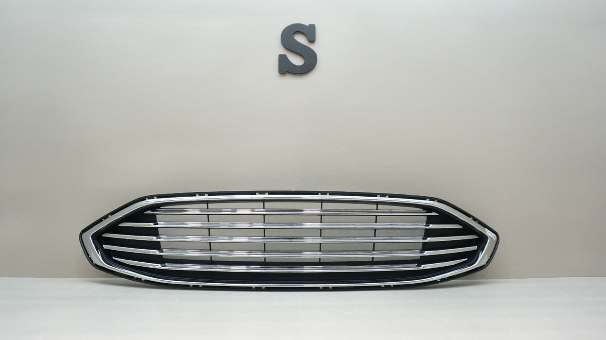2017-2018 FORD FUSION FRONT UPPER BUMPER RADIATOR GRILLE OEM HS73-8150-AEW