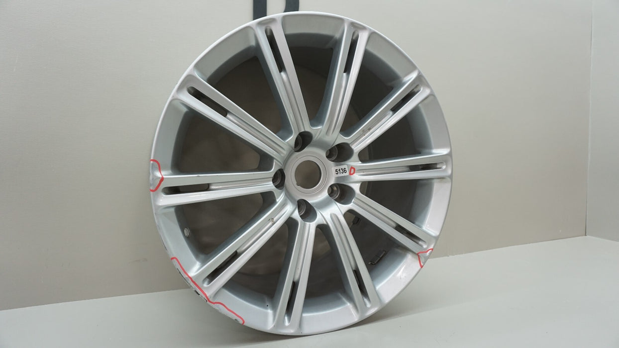 2010-2013 ASTON MARTIN RAPIDE REAR 10 SPOKE WHEEL RIM 20" 20X11 OEM AD43-1007