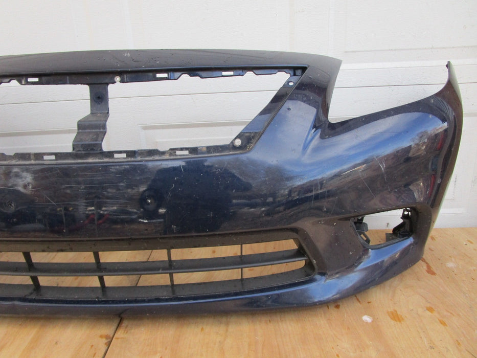 12 13 NISSAN VERSA FRONT BUMPER COVER OEM