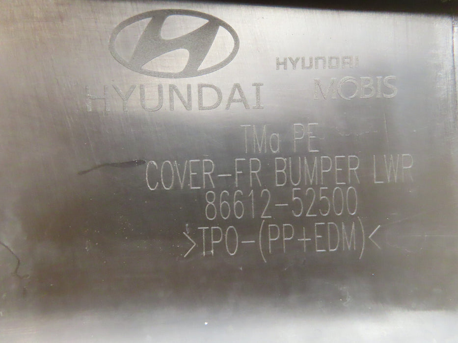 2021 2022 2023 HYUNDAI SANTA FE FRONT LOWER BUMPER VALANCE COVER OEM 86612-52500
