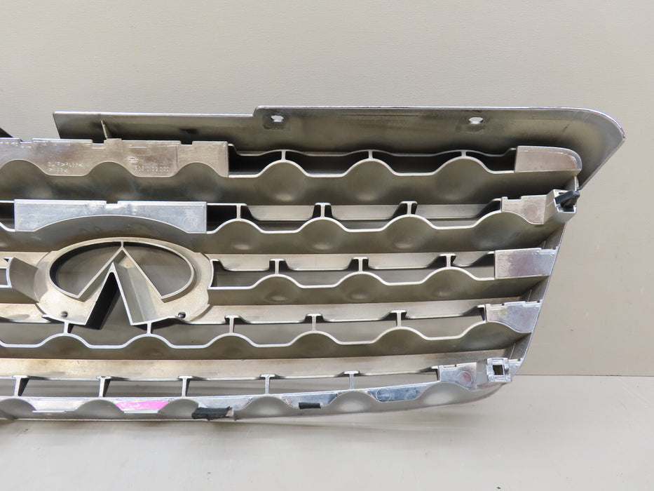 2003-2005 INFINITI FX35 FX45 FRONT BUMPER GRILLE GRILL W/ EMBLEM OEM 62310-CG000