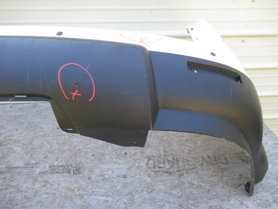 2007-2010 SATURN OUTLOOK REAR BUMPER COVER PANEL PLASTIC FACTORY 15922556 OEM