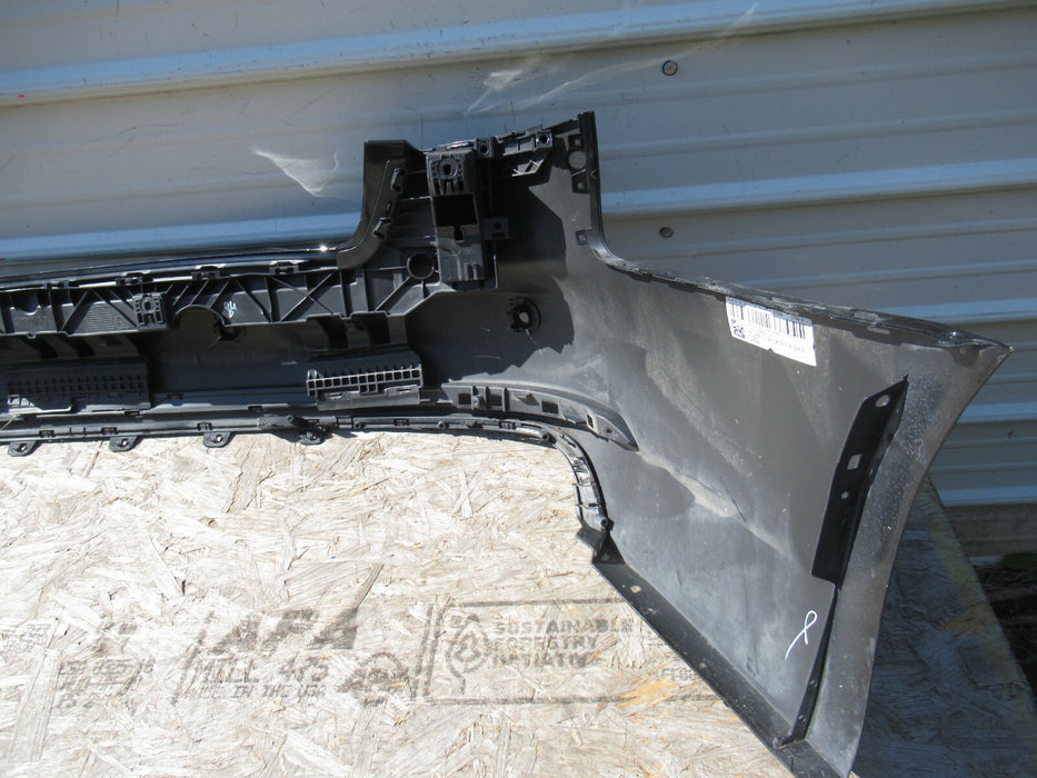 2017 - 2019 AUDI A4 S-LINE REAR BUMPER COVER PANEL W/ PARKING SENSOR HOLES OEM