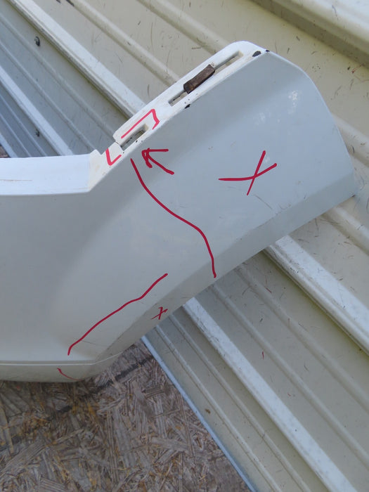 2008-2010 AUDI TT QUATTRO 2DR COUPE REAR BUMPER COVER PANEL OEM 8J0807317