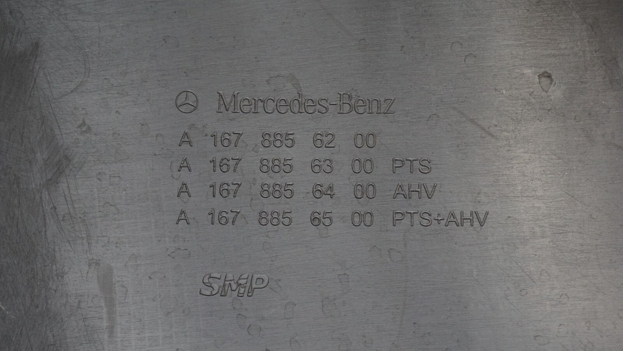2020-2022 MERCEDES GLE350 GLE450 W167 REAR LOWER BUMPER VALANCE OEM A1678856200