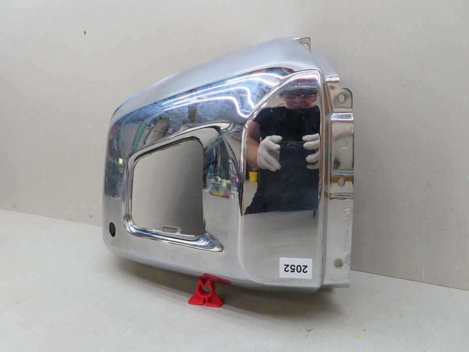 2014-2020 TOYOTA TUNDRA FRONT LEFT BUMPER END COVER CAP AFTERMARKET TY40145BLHK