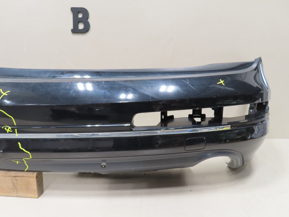 2010-2015 AUDI Q7 REAR BUMPER W/LOWER VALANCE COVER OEM P/N 4L0807511G