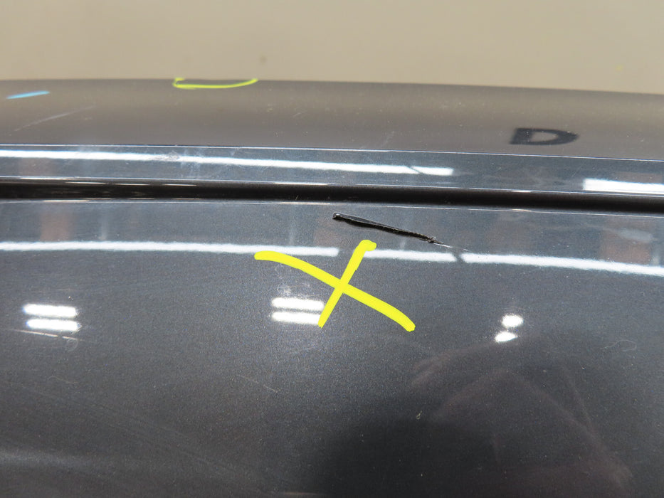 2018 2019 2020 AUDI Q5 SQ5 S-LINE UPPER REAR BUMPER COVER OEM 80A807301F