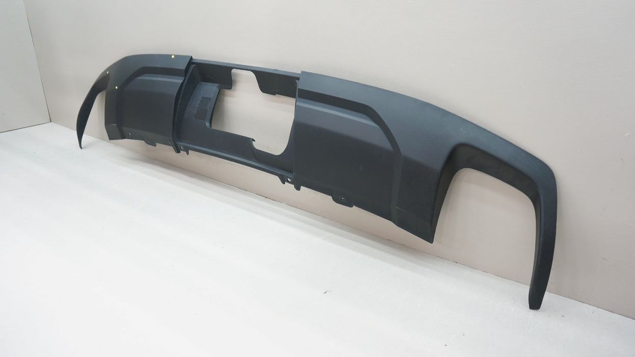 2018-2024 GMC TERRAIN DUAL EXHAUST REAR LOWER BUMPER VALANCE OEM 23394902