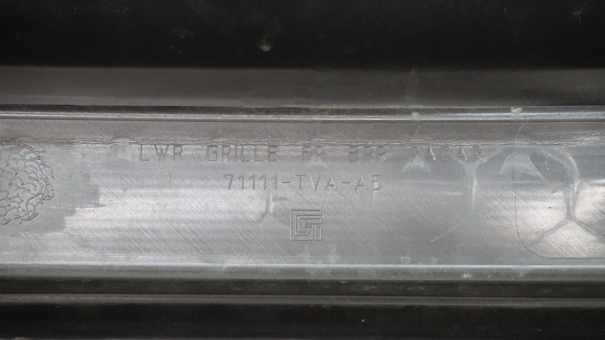 2018-2019 HONDA ACCORD FRONT UPPER RADIATOR GRILLE GRILL OEM 71111-TVA-A5