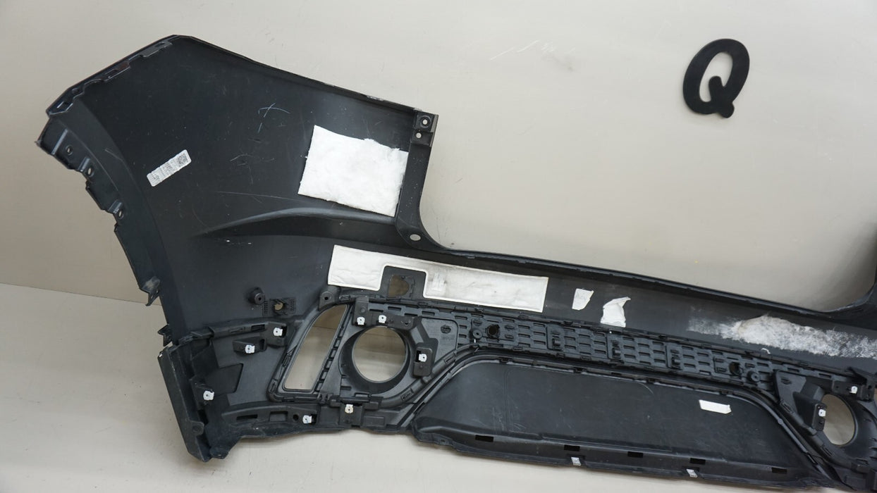 2018-2021 JAGUAR E-PACE REAR BUMPER COVER W/SENSOR HOLES OEM J9C317A958A